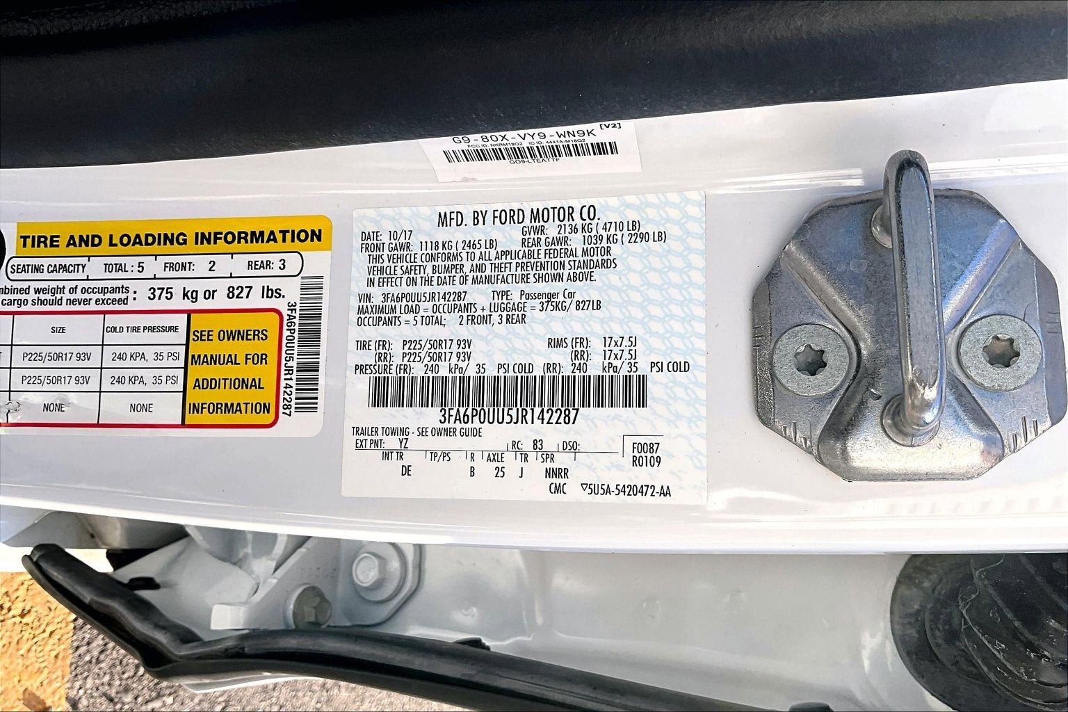 2018 Ford Fusion Hybrid S