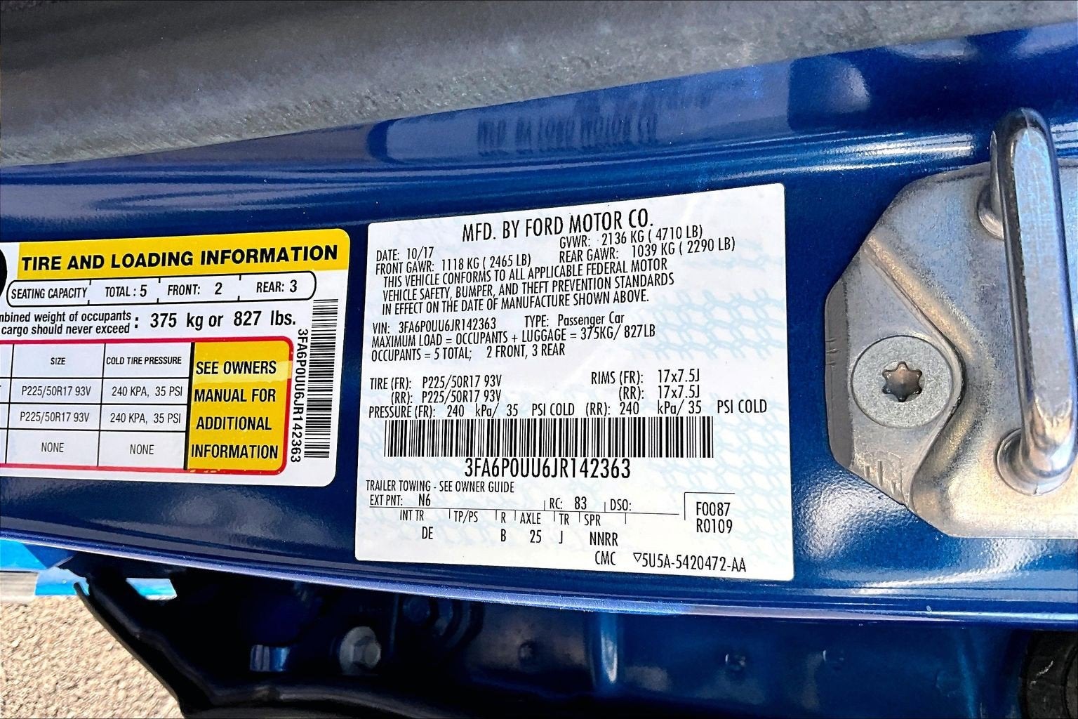 2018 Ford Fusion Hybrid S