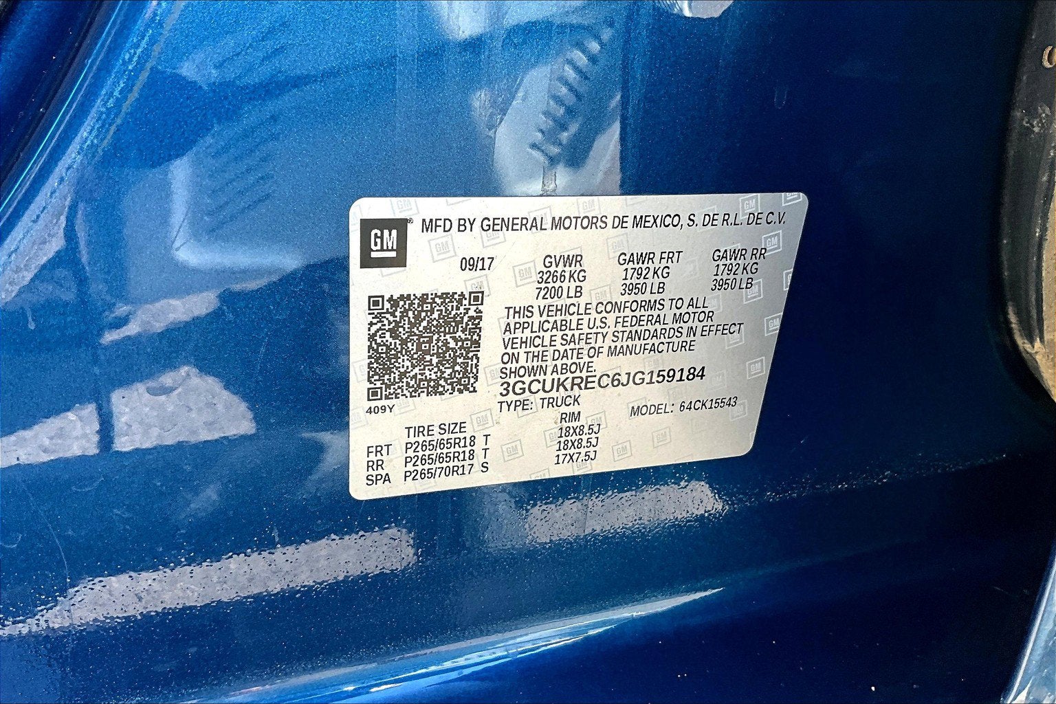 2018 Chevrolet Silverado 1500 LT