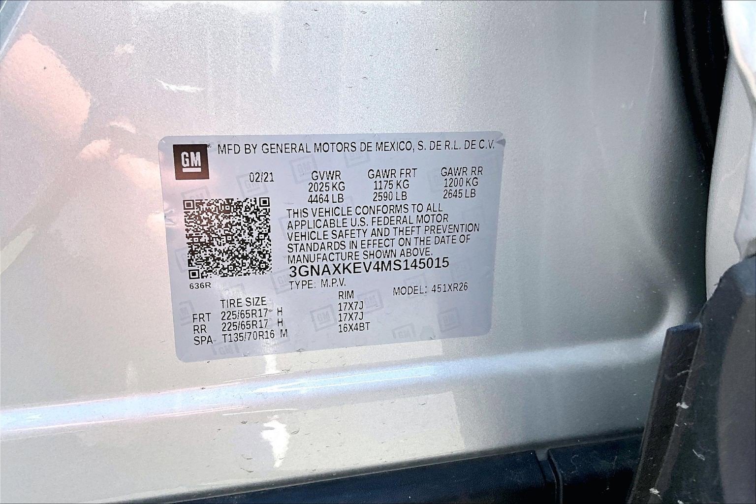 2021 Chevrolet Equinox LT