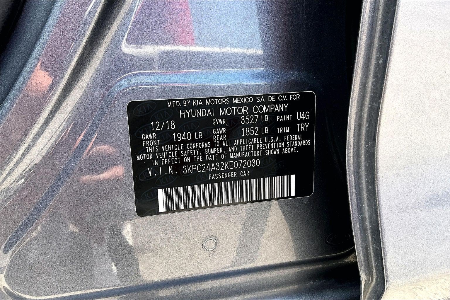 2019 Hyundai Accent SE