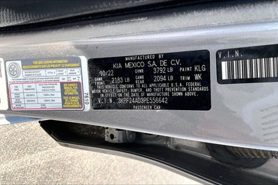 2023 Kia Forte LXS