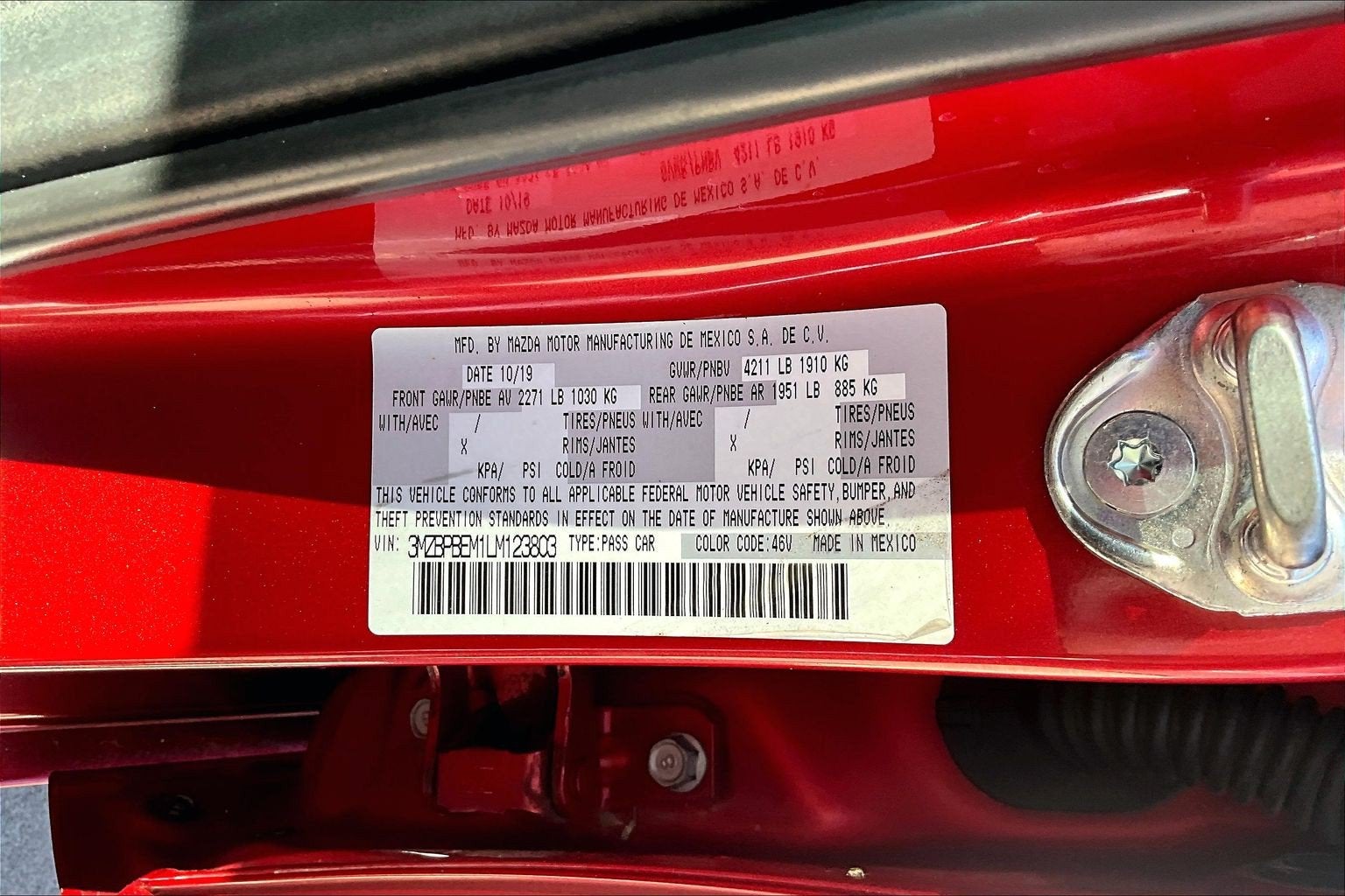2020 Mazda Mazda3 Sedan Premium Package