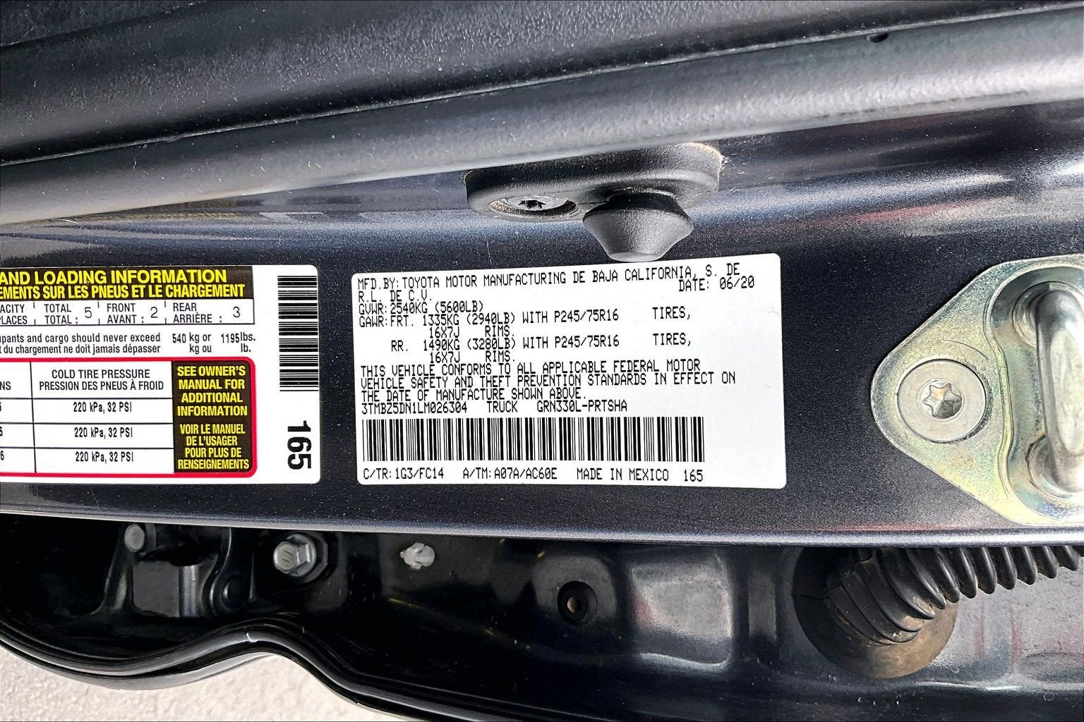 2020 Toyota Tacoma 2WD SR5