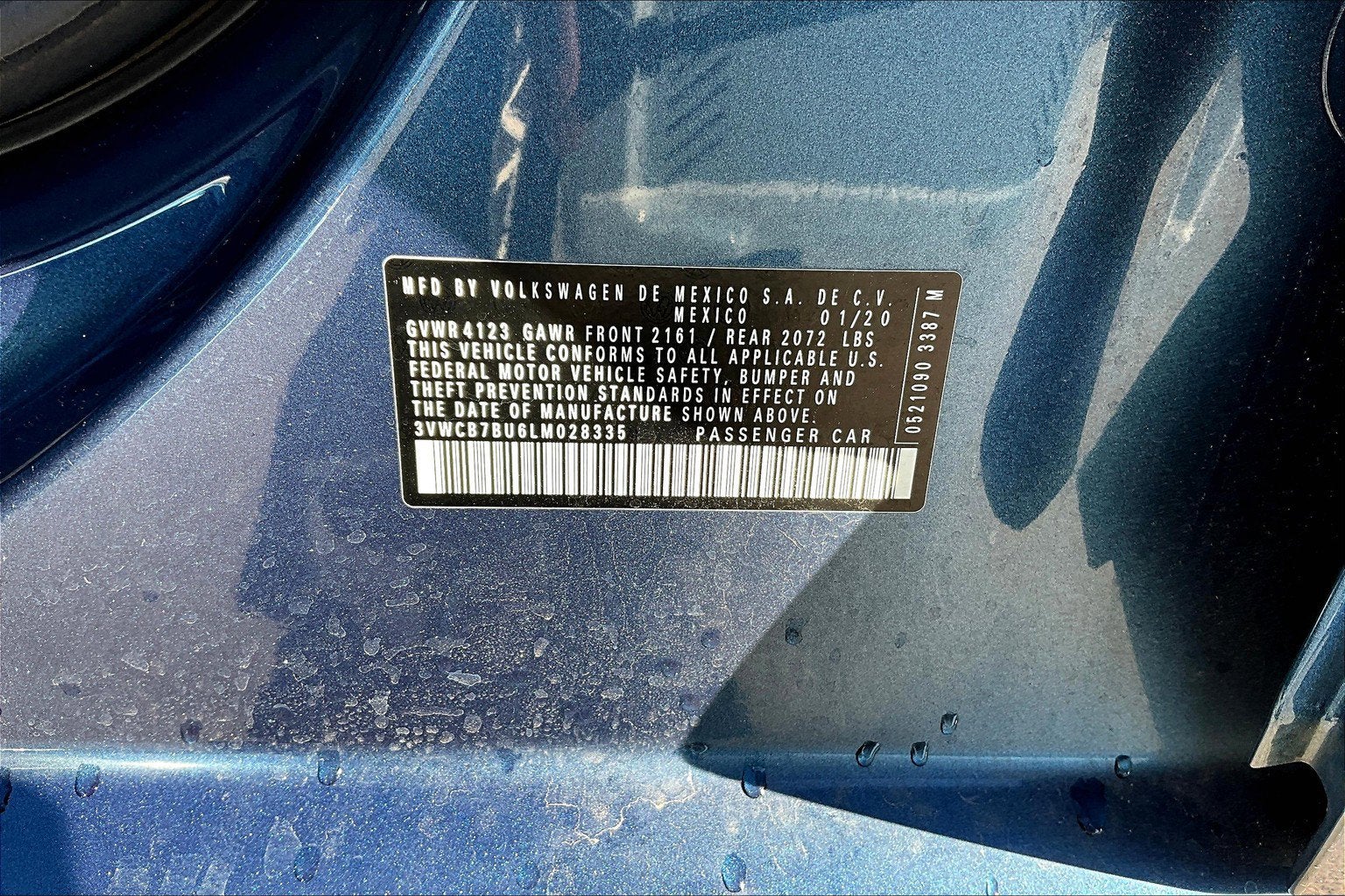 2020 Volkswagen Jetta 1.4T S