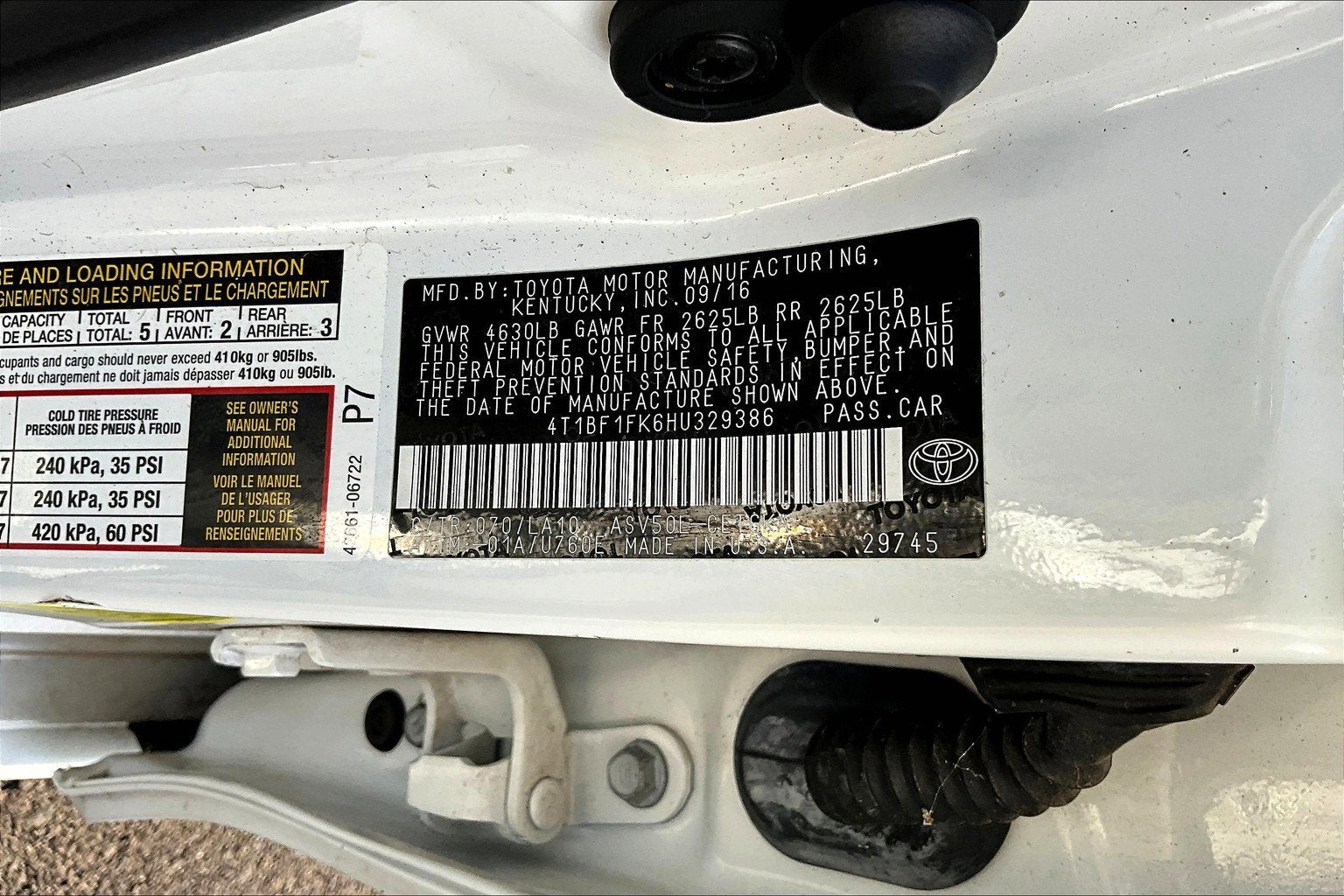 2017 Toyota Camry XLE