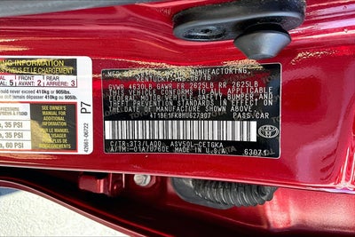 2017 Toyota Camry XLE