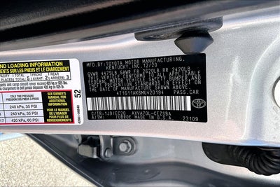 2021 Toyota Camry SE Nightshade