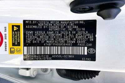 2016 Toyota Camry XLE