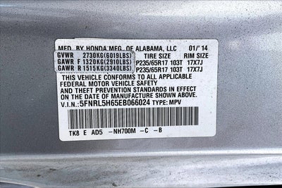 2014 Honda Odyssey EX-L
