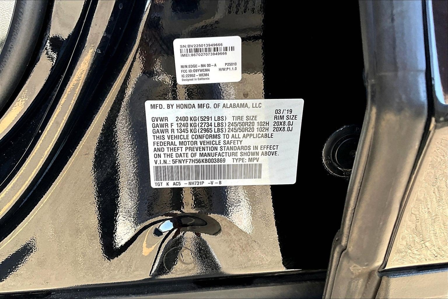 2019 Honda Passport EX-L