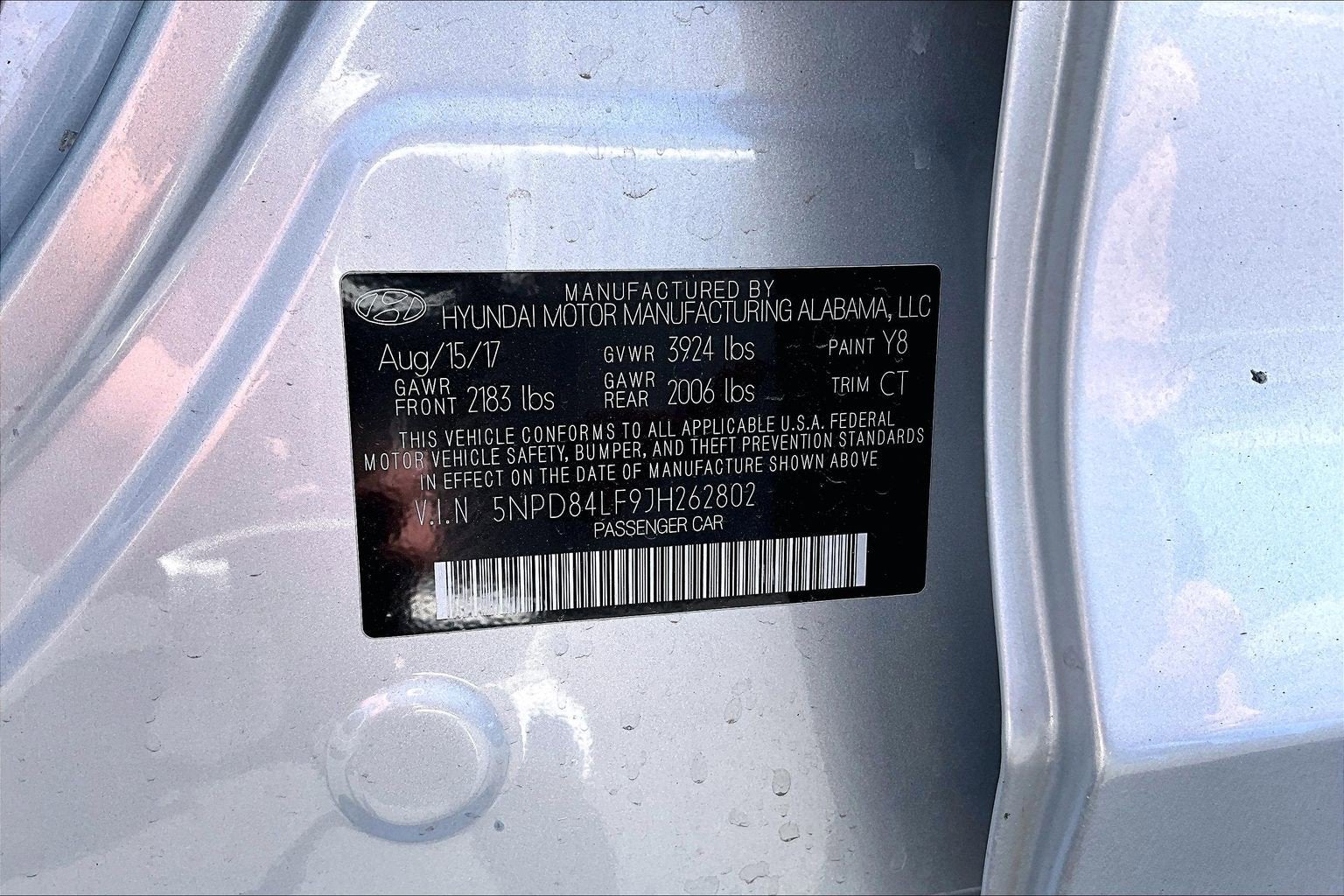 2018 Hyundai Elantra SEL
