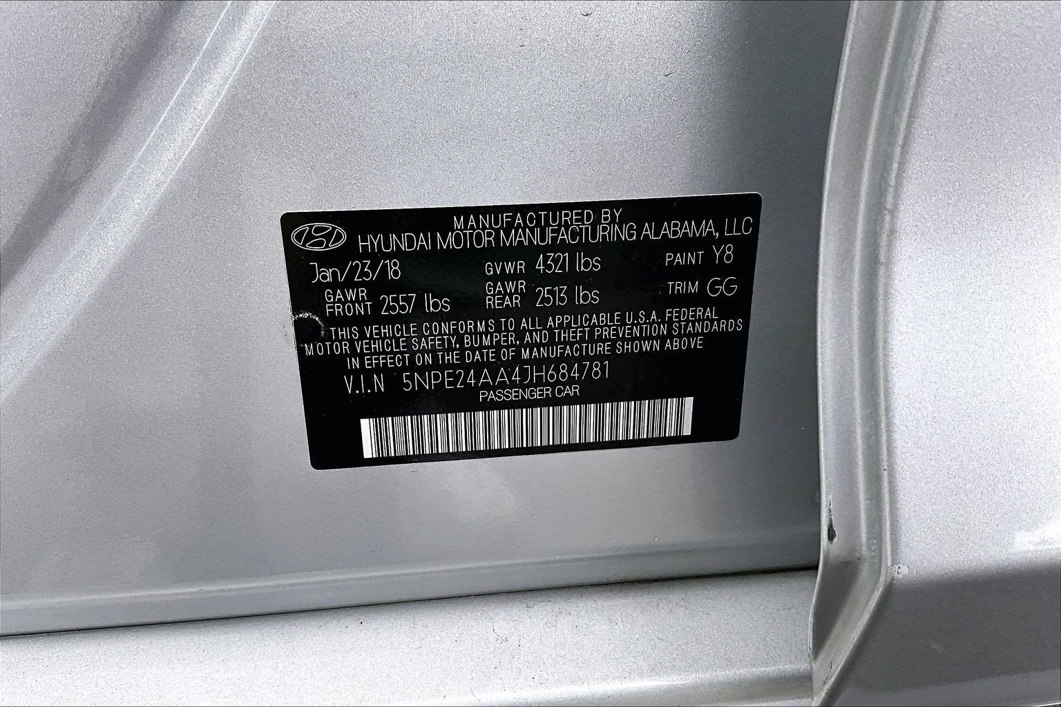 2018 Hyundai Sonata Eco