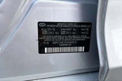 2017 Hyundai Sonata 2.4L