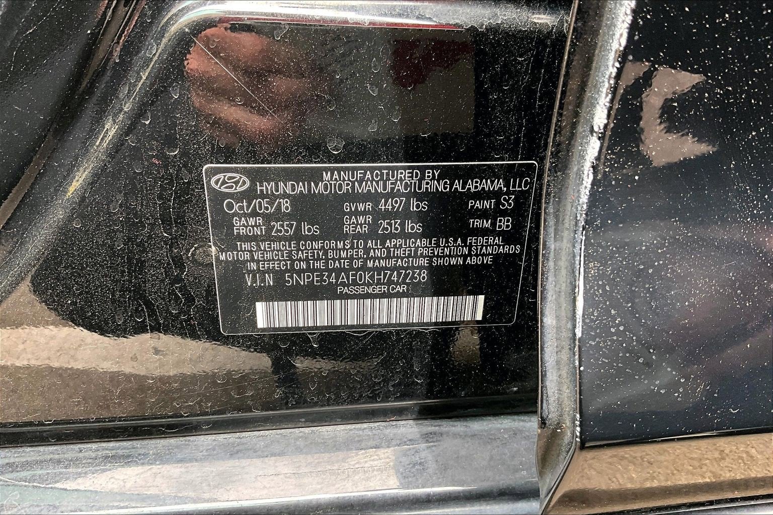 2019 Hyundai Sonata SEL