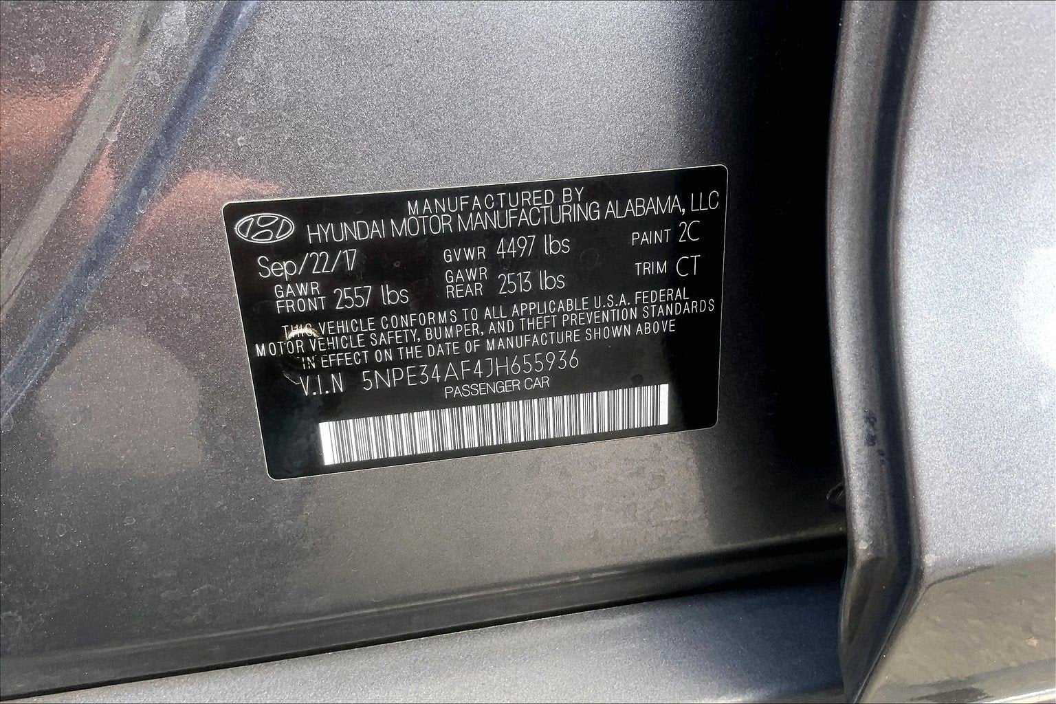 2018 Hyundai Sonata Sport