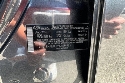 2022 Hyundai Sonata SEL Plus