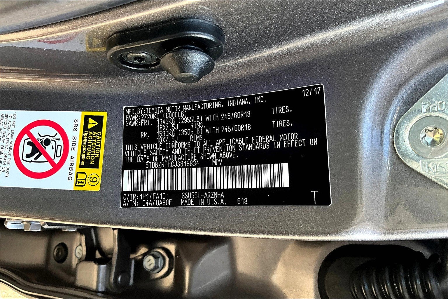 2018 Toyota Highlander LE