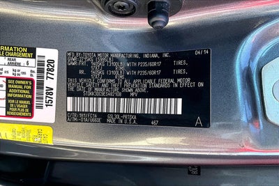 2014 Toyota Sienna LE AAS