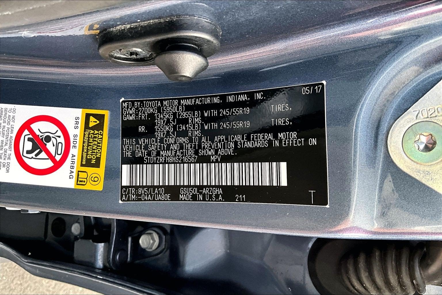 2017 Toyota Highlander Limited
