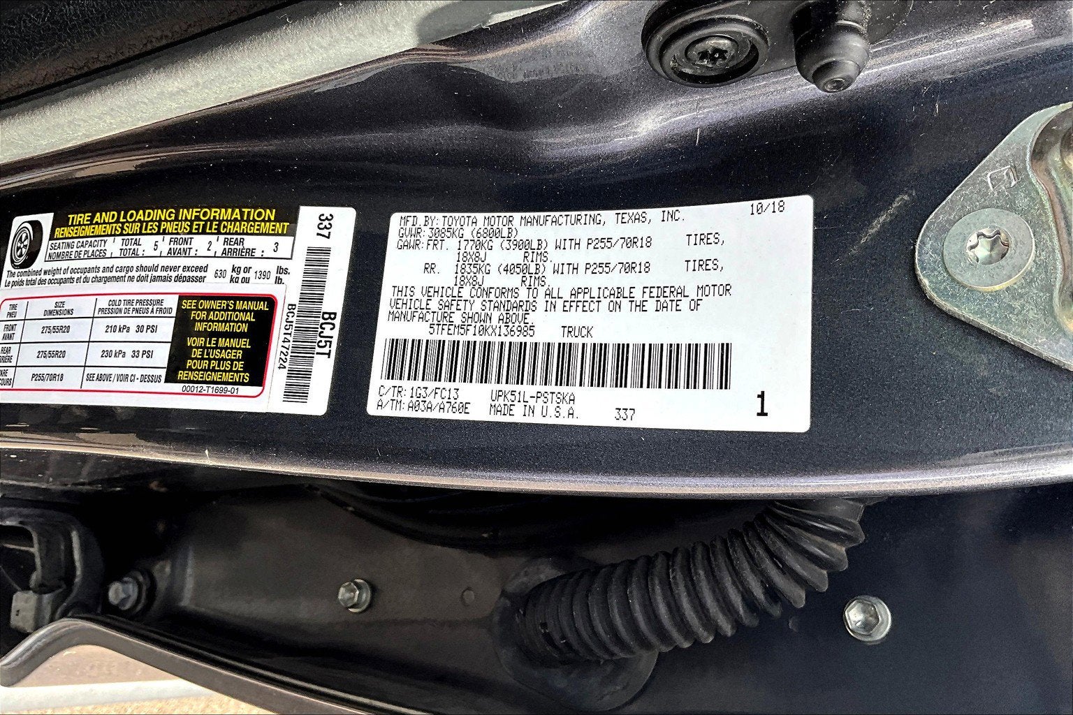 2019 Toyota Tundra 2WD SR5