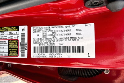 2019 Toyota Tundra 2WD SR5