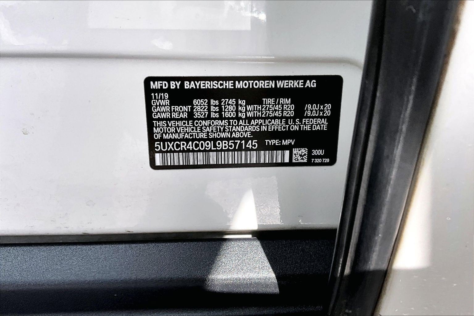 2020 BMW X5 sDrive40i