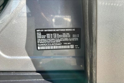 2018 BMW X5 sDrive35i