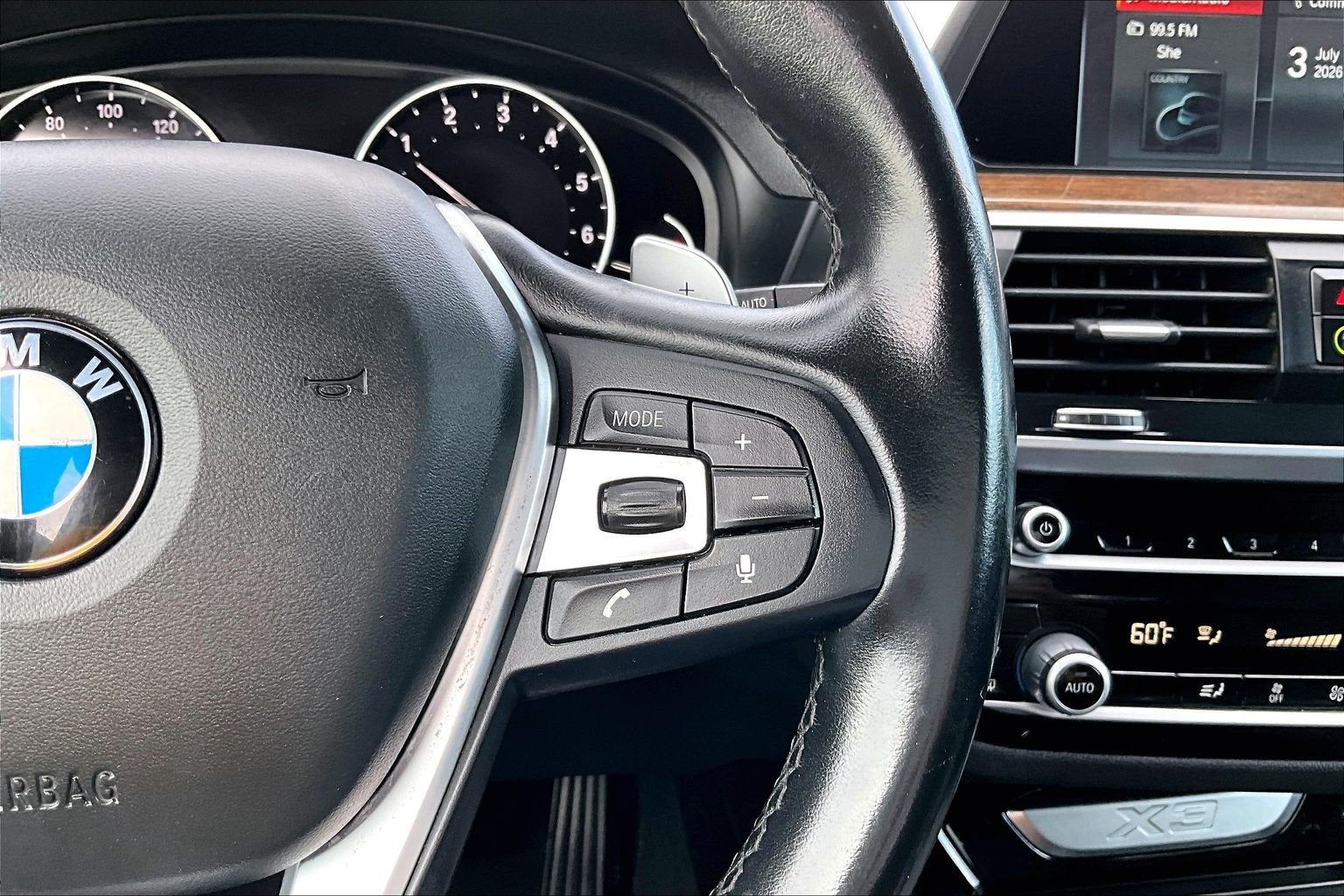 2019 BMW X3 sDrive30i