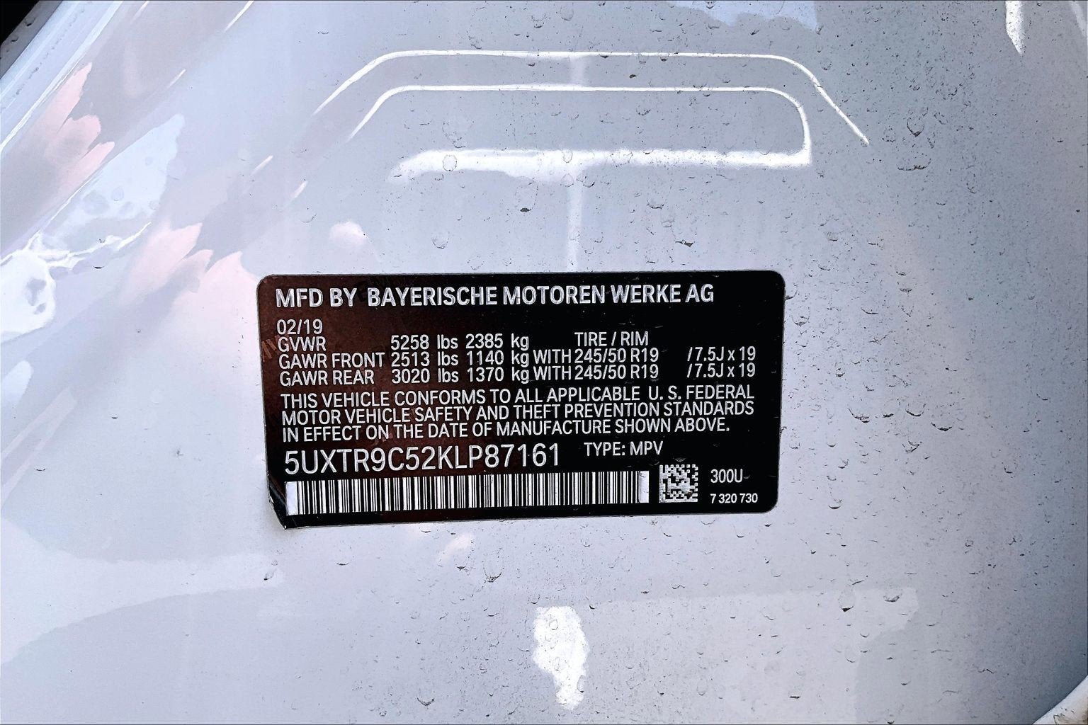 2019 BMW X3 xDrive30i
