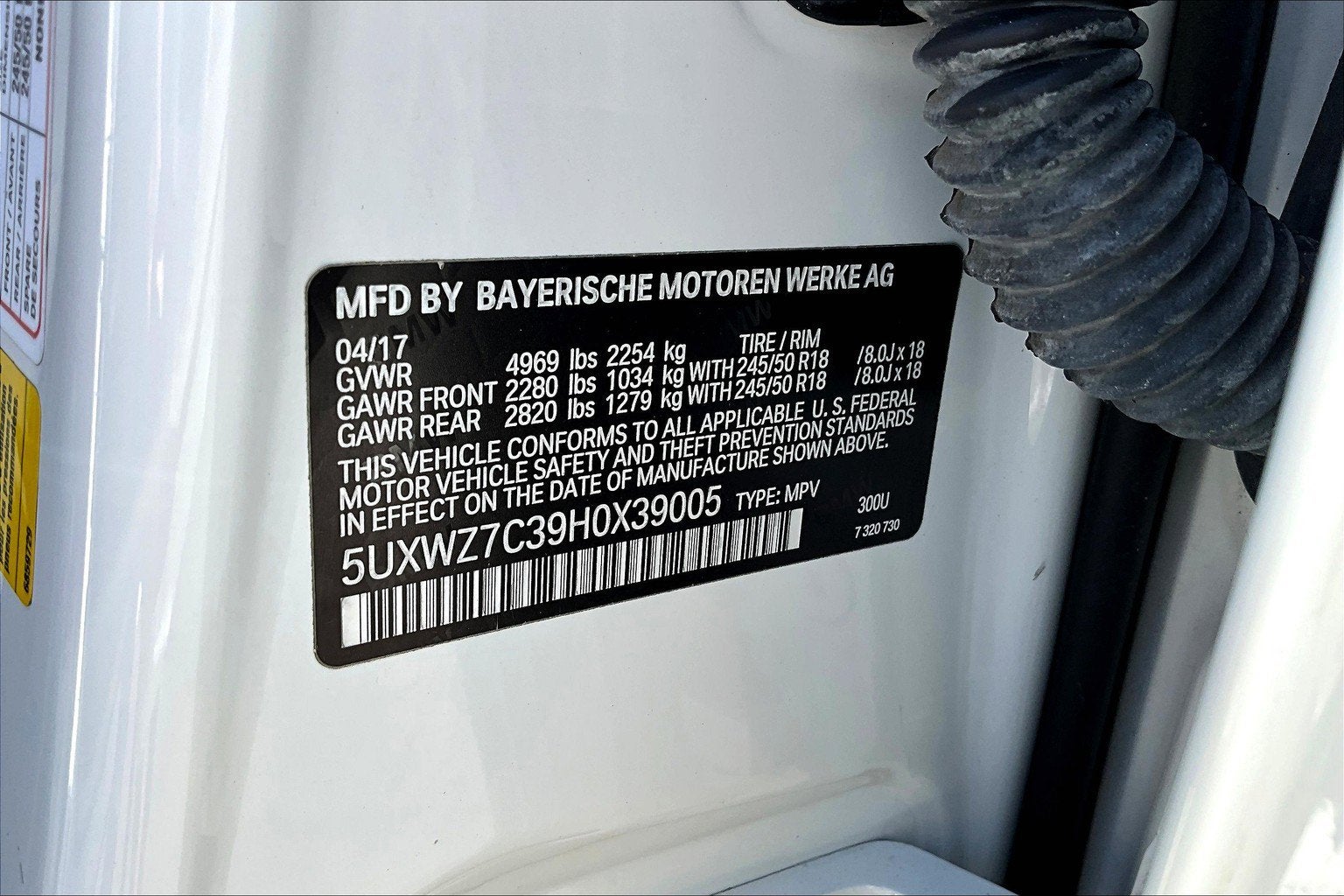 2017 BMW X3 sDrive28i