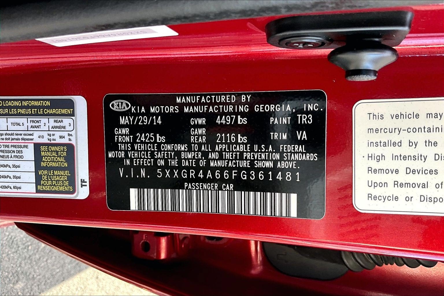 2015 Kia Optima SX Turbo