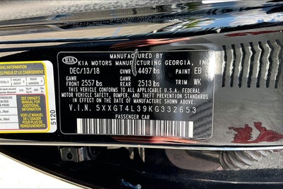 2019 Kia Optima LX