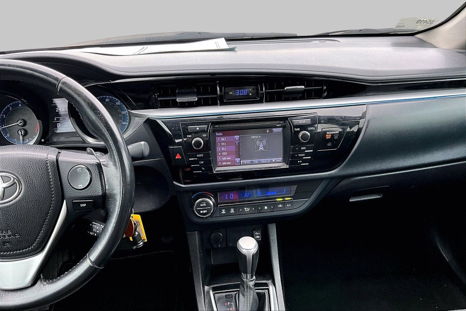2016 Toyota Corolla S Plus