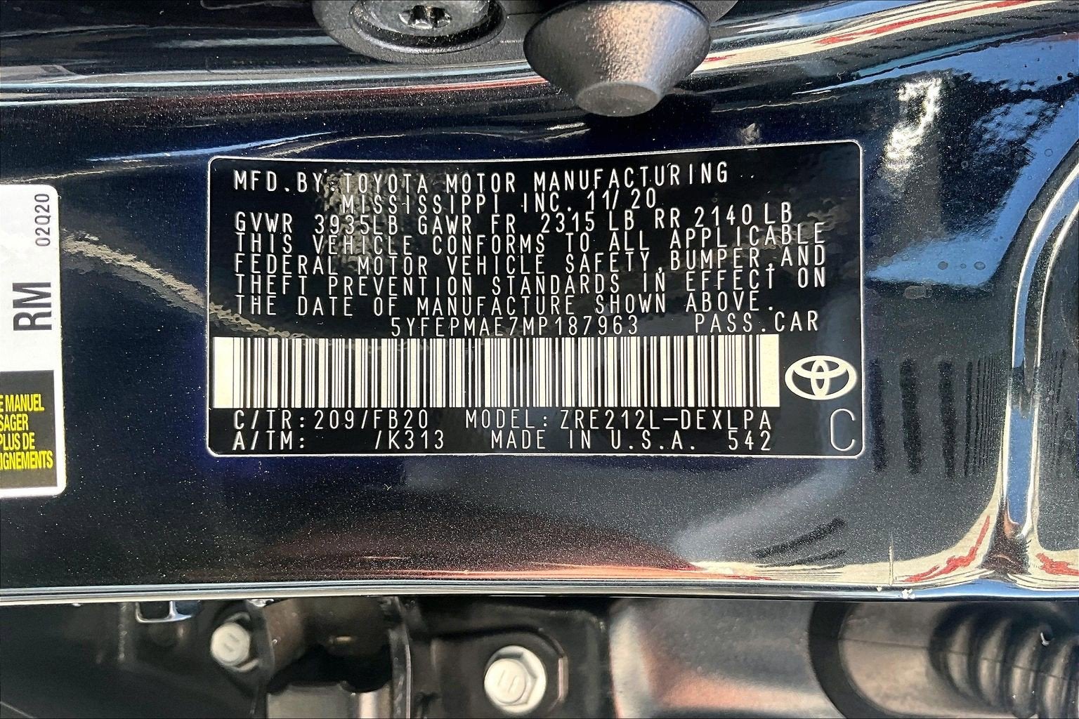 2021 Toyota Corolla LE