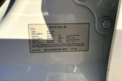 2021 Tesla Model Y Long Range