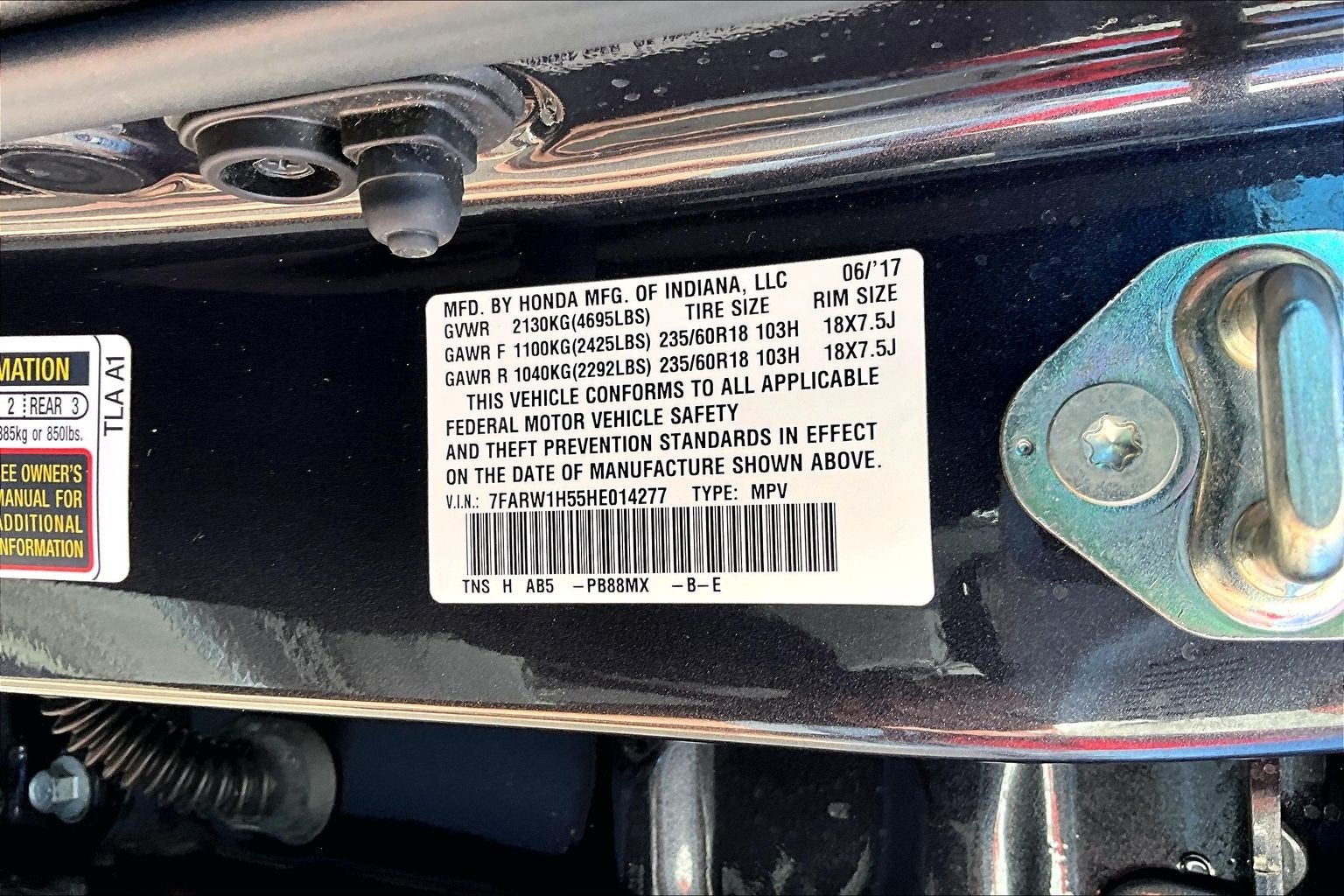 2017 Honda CR-V EX