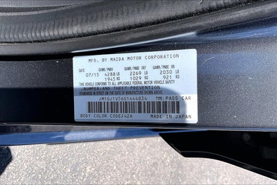 2016 Mazda Mazda6 i Touring