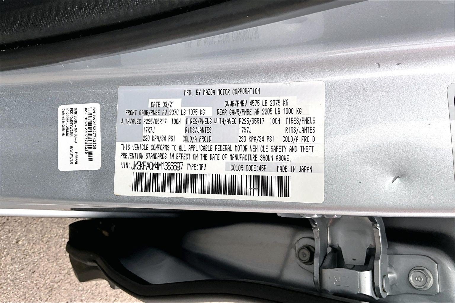 2021 Mazda Mazda CX-5 Touring
