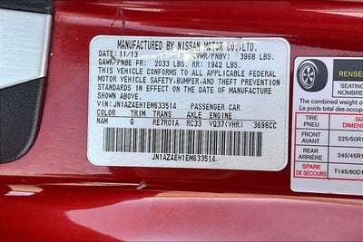 2014 Nissan 370Z Base