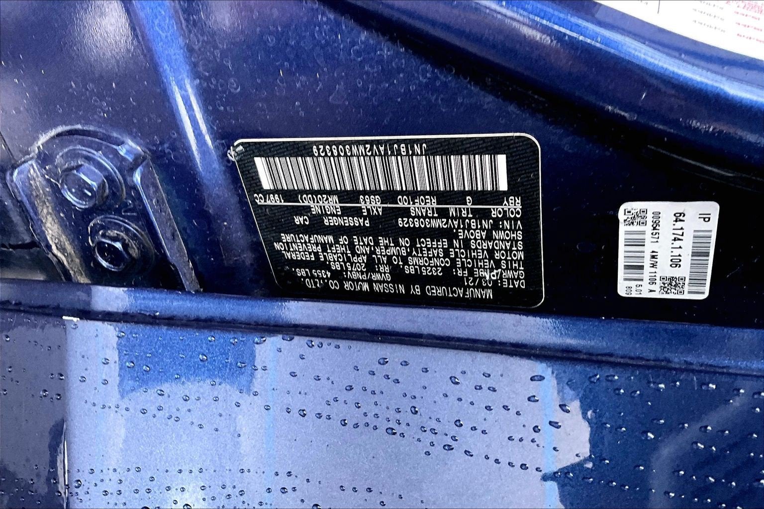 2021 Nissan Rogue Sport S
