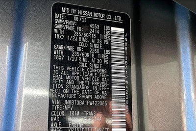 2023 Nissan Rogue SV