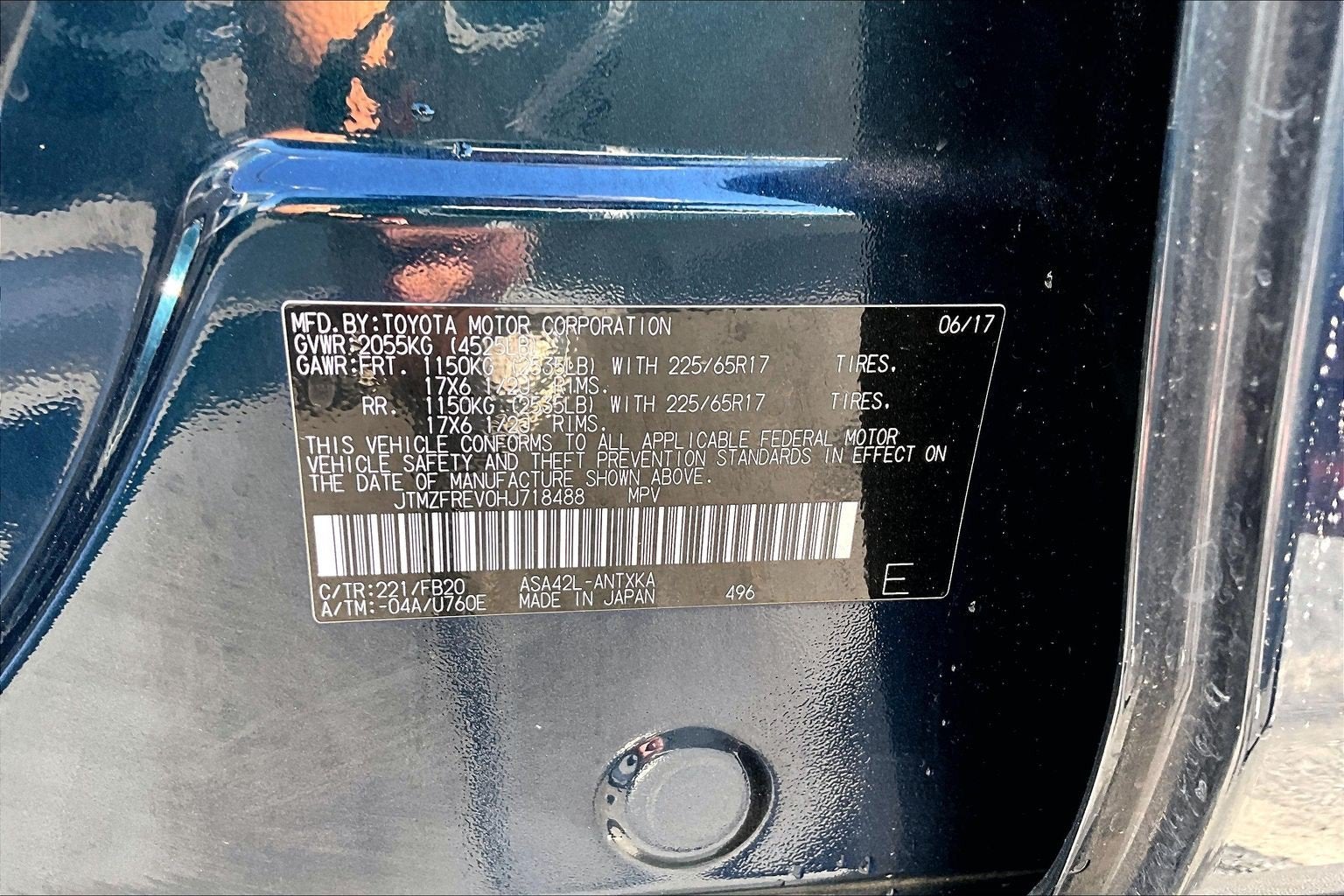 2017 Toyota RAV4 LE