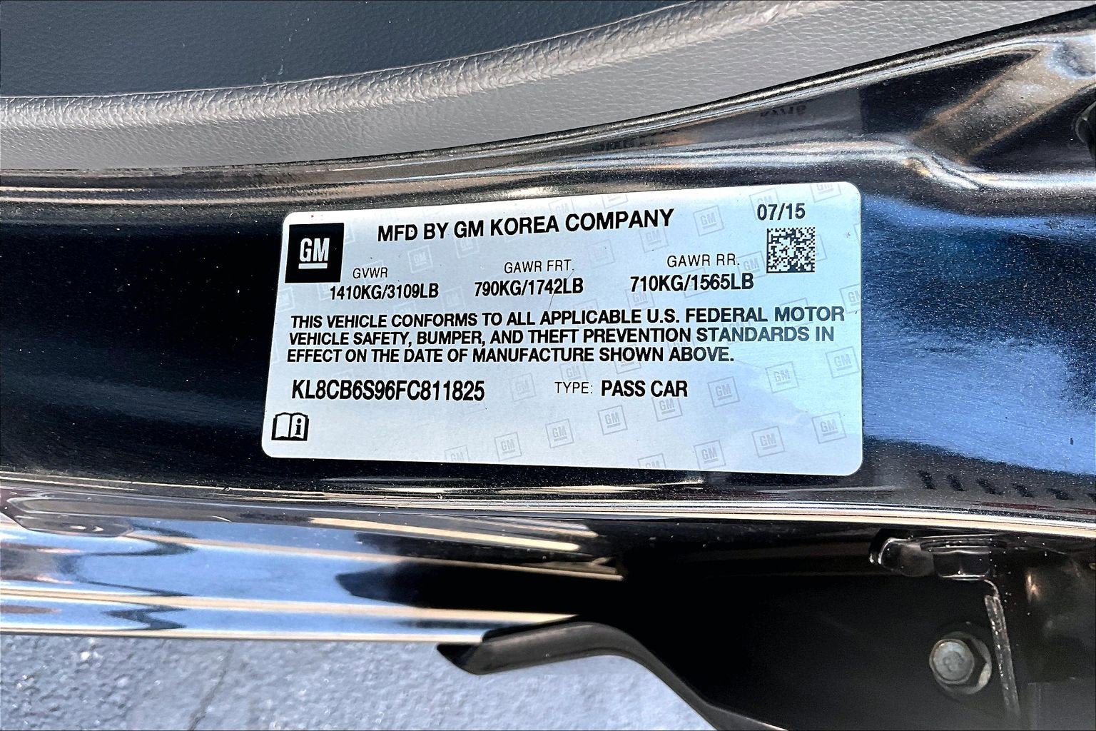 2015 Chevrolet Spark LS