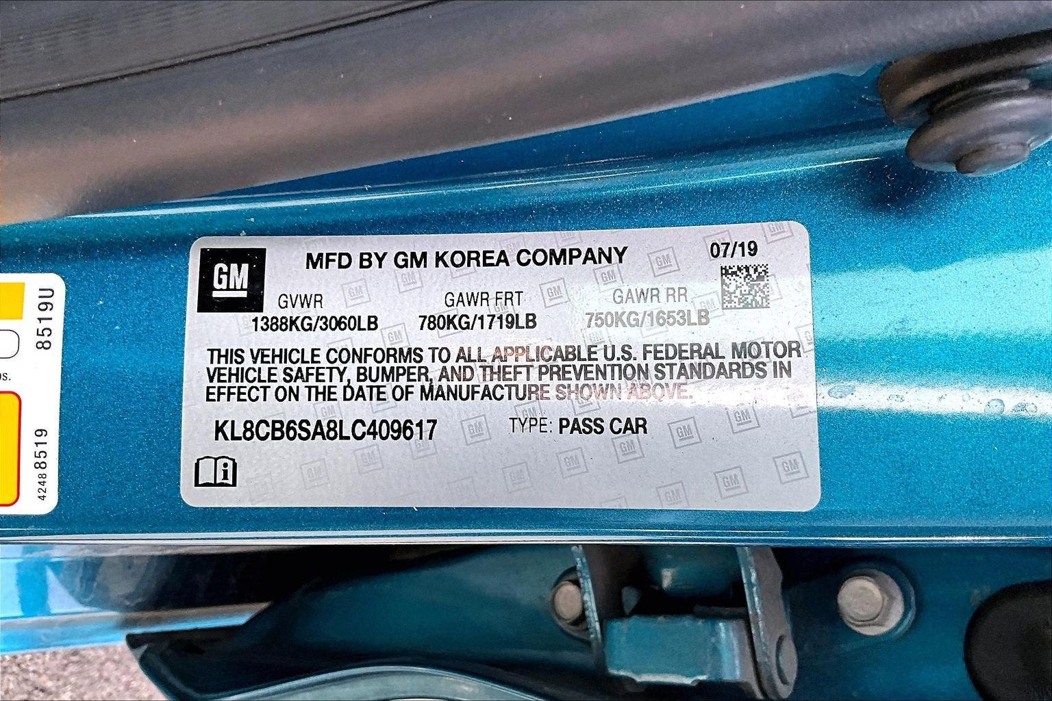 2020 Chevrolet Spark LS