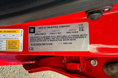 2021 Chevrolet Spark 1LT