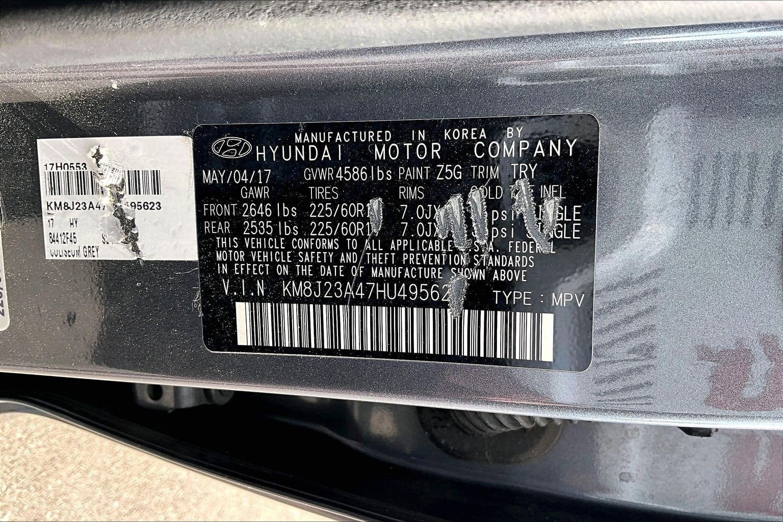 2017 Hyundai Tucson SE
