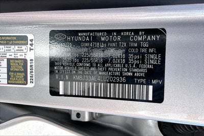 2020 Hyundai Tucson SEL