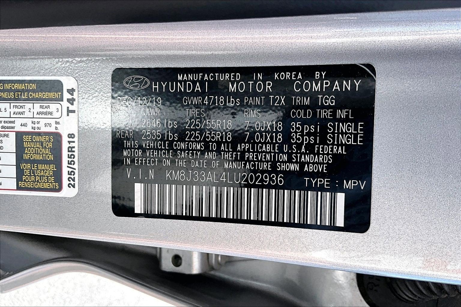 2020 Hyundai Tucson SEL