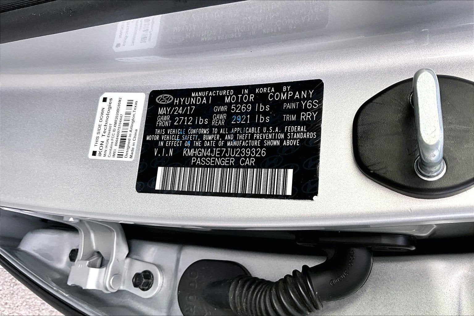 2018 Genesis G80 3.8L